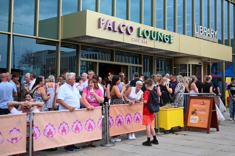 Other image for Town centre comes alive with fundraising music festival